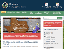Tablet Screenshot of burlesonappraisal.com